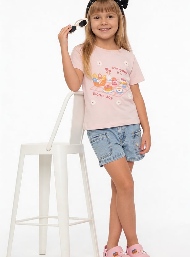 Girls Printed T-shirt