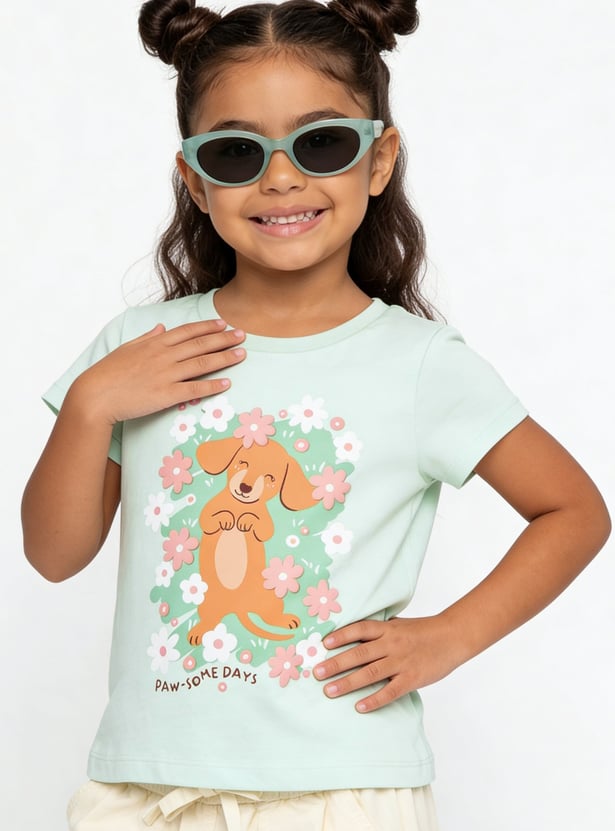 Girls Printed T-shirt
