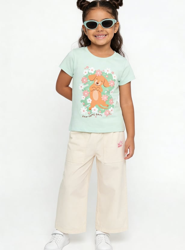Girls Printed T-shirt