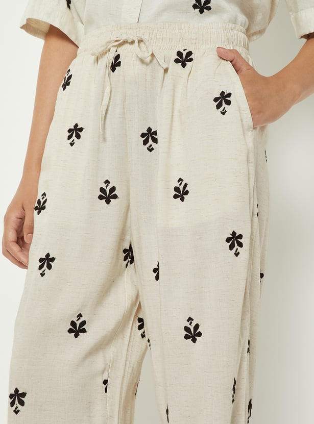 Women Embroidered Trousers
