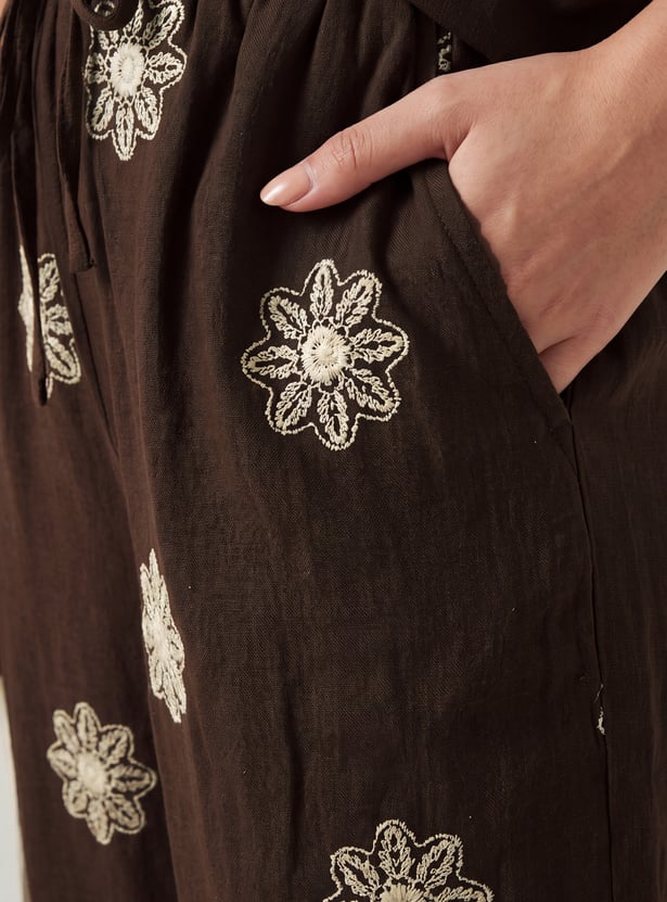 Women Embroidered Trousers