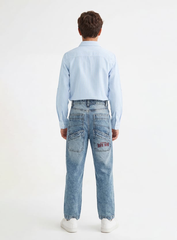 Boys Washed Jeans