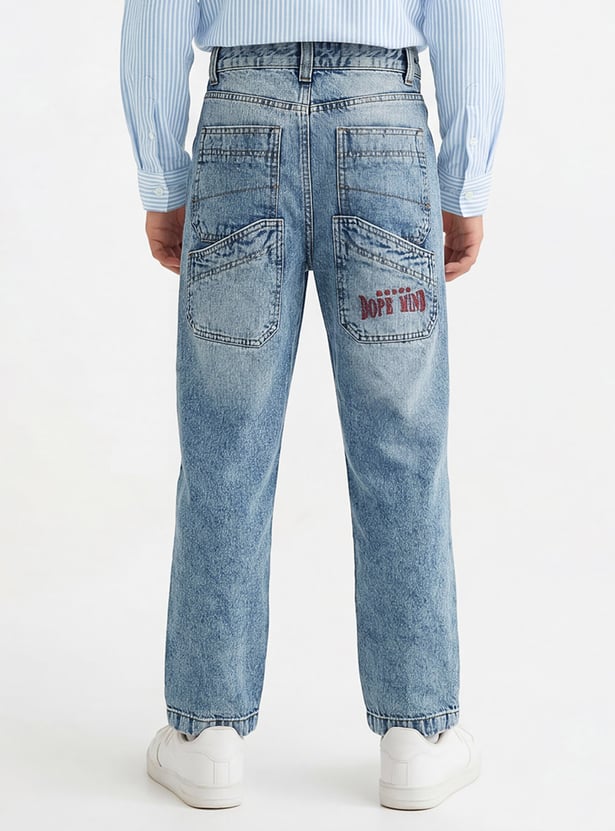 Boys Washed Jeans