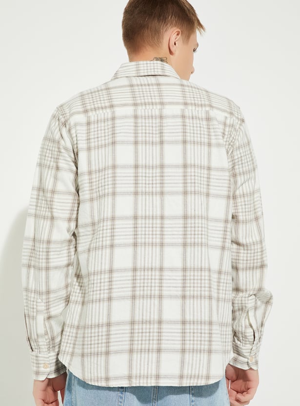 URB_N Men Checked Shirt