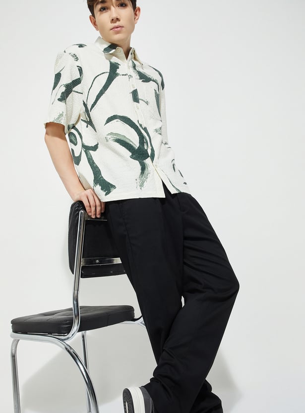 URB_N Men Printed Shirt