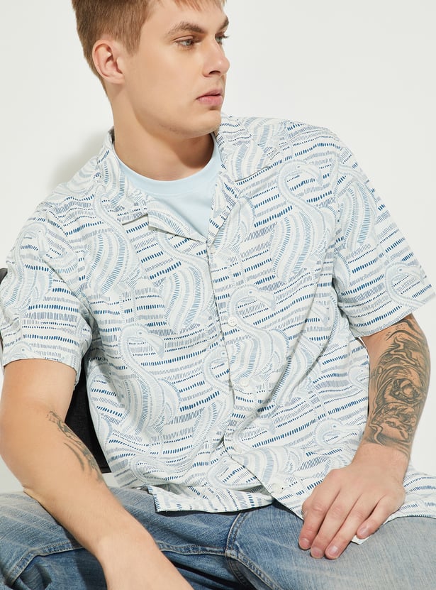 URB_N Men Printed Resort Shirt