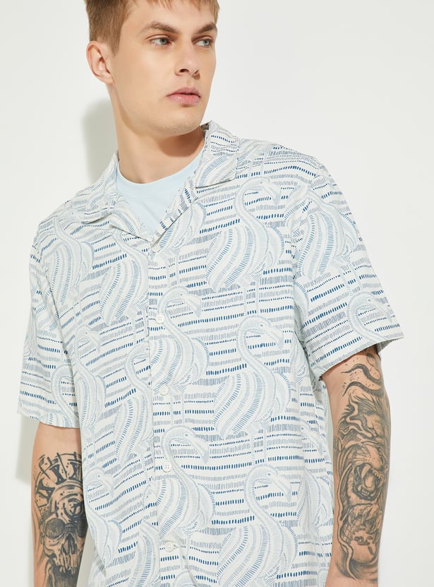 URB_N Men Printed Resort Shirt