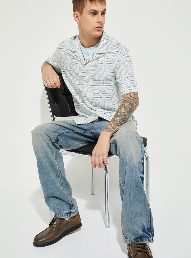 URB_N Men Printed Resort Shirt