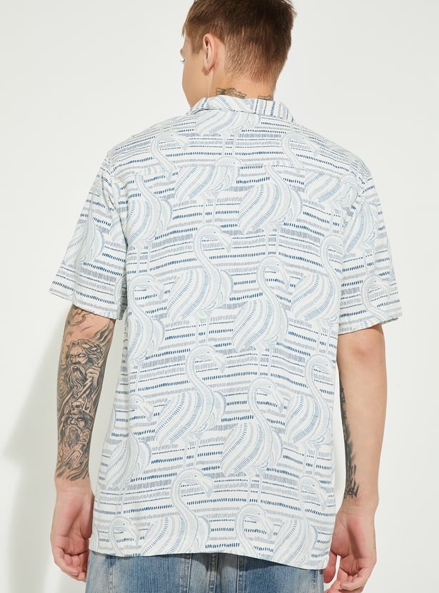 URB_N Men Printed Resort Shirt
