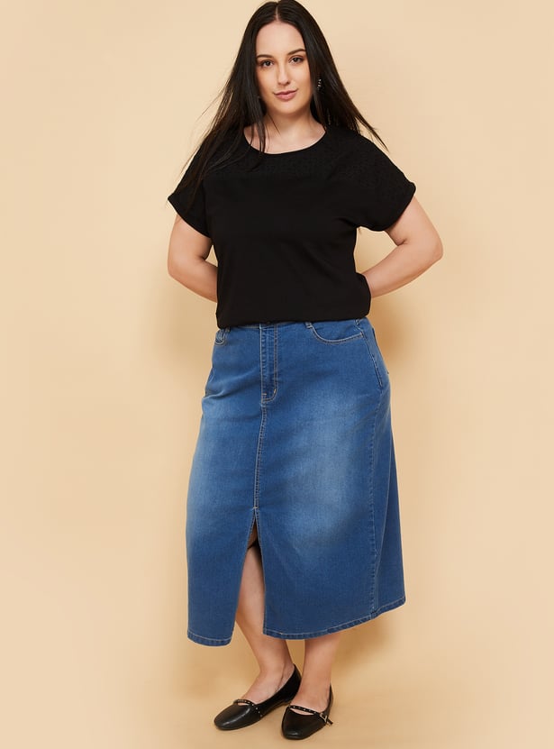 Women Embroidered T-shirt