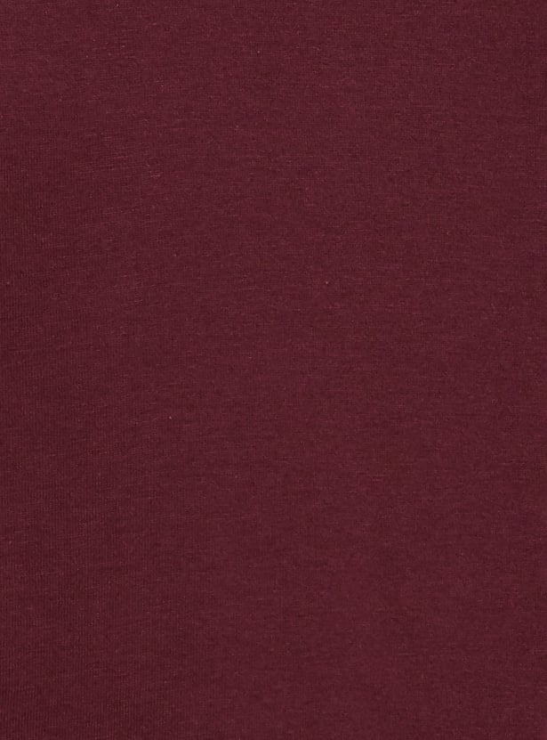Women Embroidered Panel T-shirt