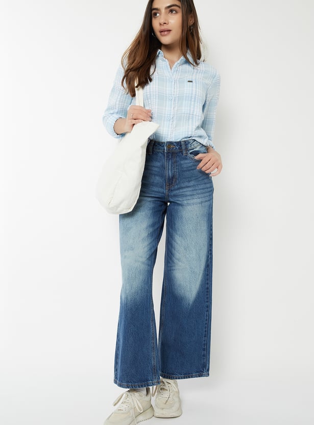 Women Checked Shirt