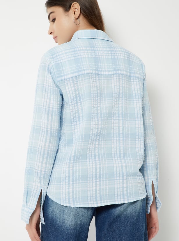 Women Checked Shirt