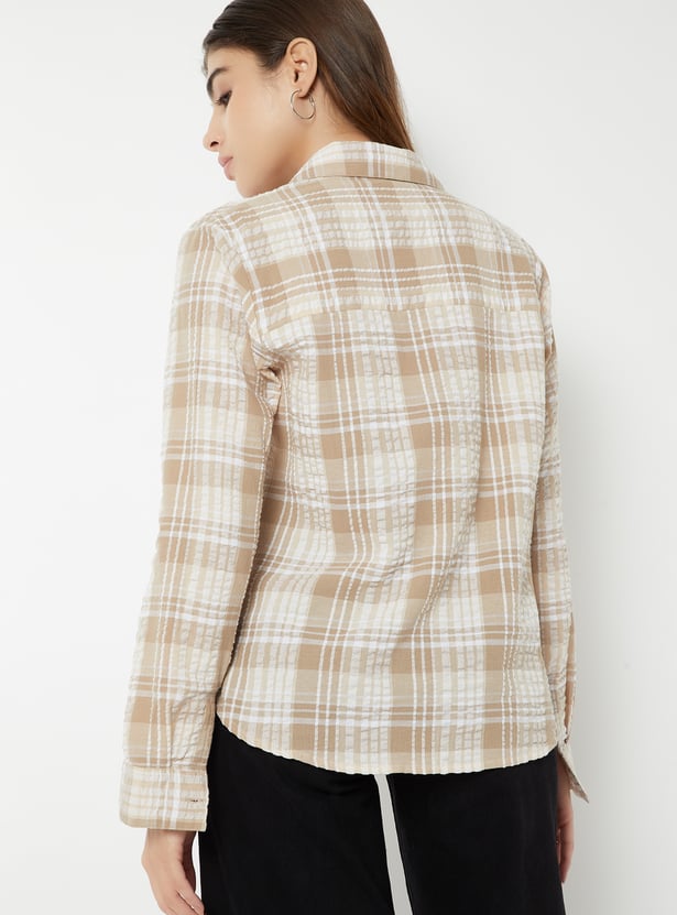 Women Checked Shirt