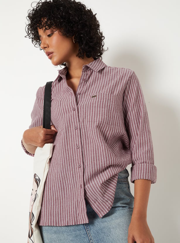 Women Striped SHIRT