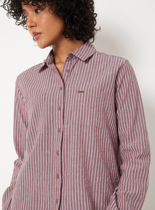 Women Striped SHIRT
