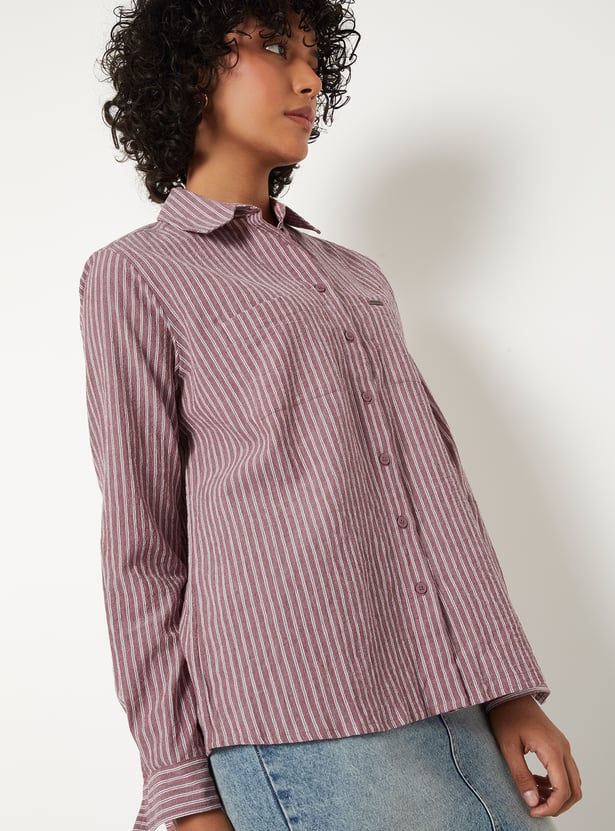 Women Striped SHIRT