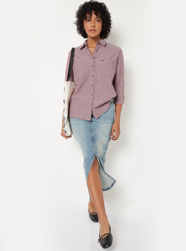 Women Striped SHIRT