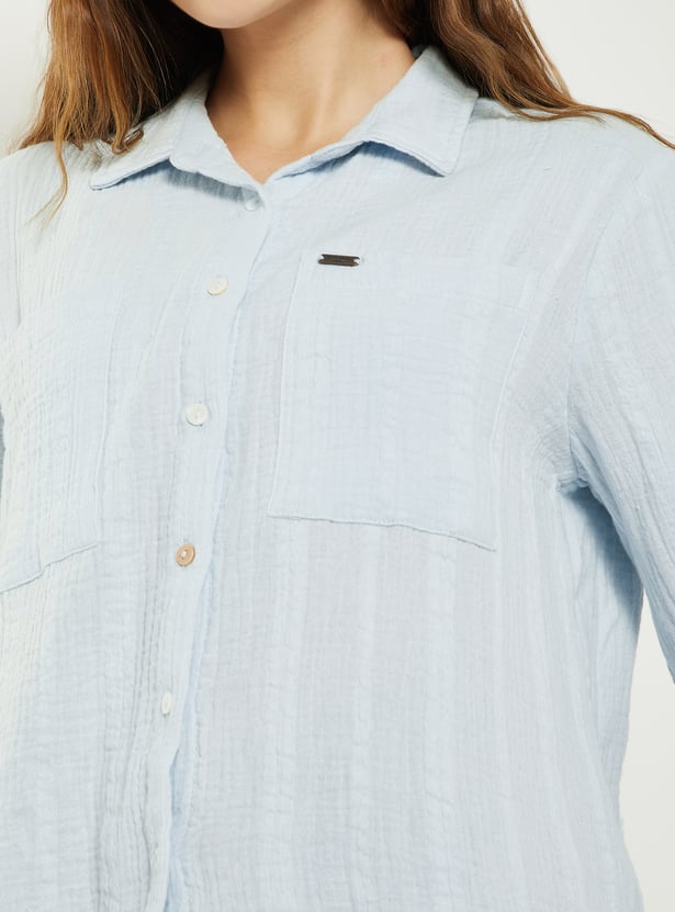 Women Solid Shirt