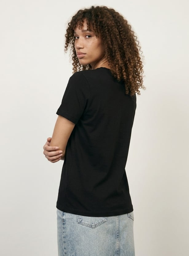 Women Embellished T-shirt