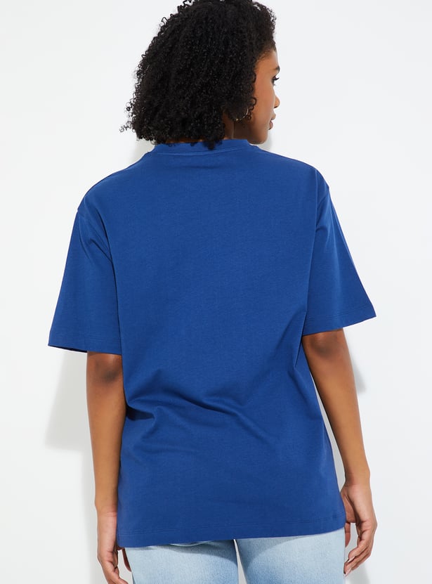 URB_N Women Oversized Printed T-shirt