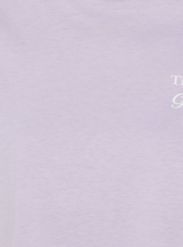 URB_N Women Back Print T-shirt
