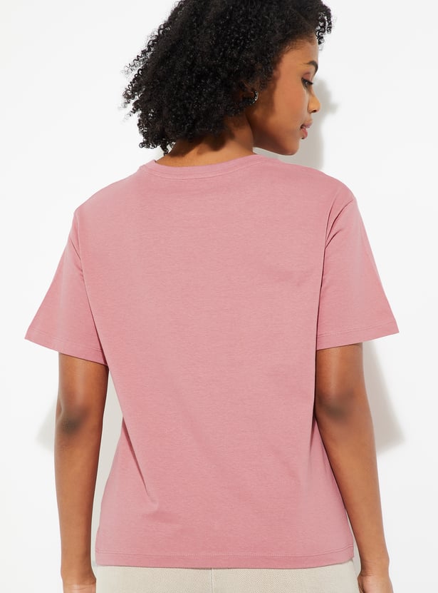 URB_N Women Printed Relaxed Fit T-shirt