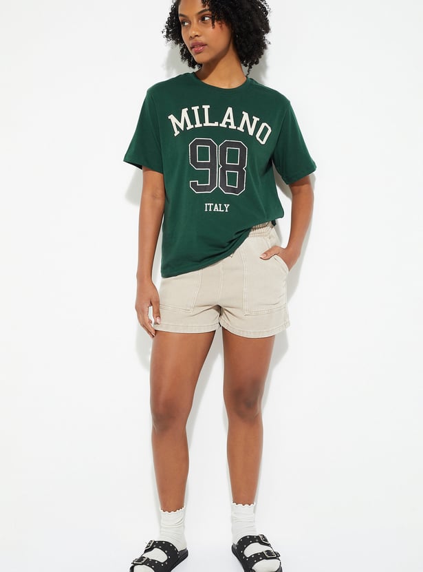 URB_N Women Printed T-shirt