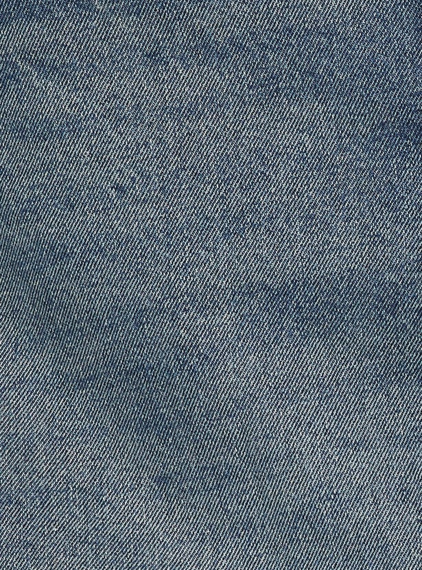 Men Washed Baggy Fit Jeans