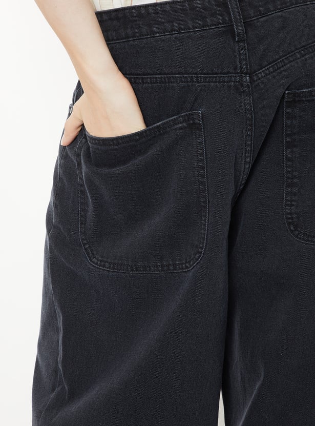 Men Washed Skater Fit Jeans
