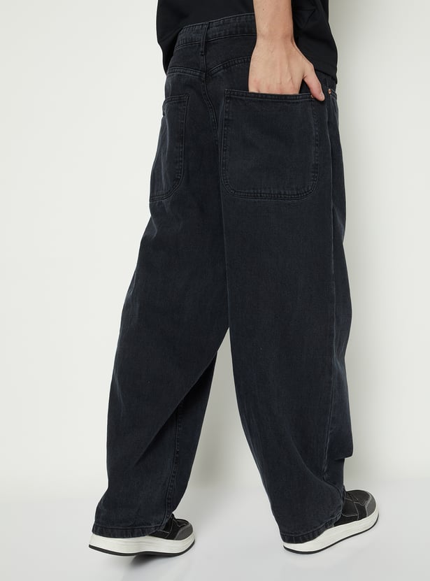 Men's Dark Wash Loose Fit Jeans