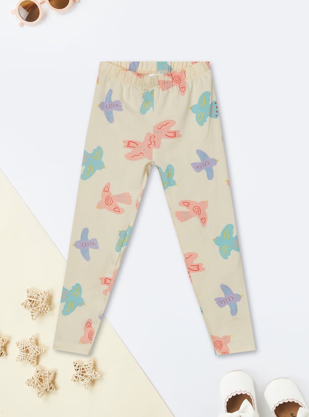 Girls Printed Leggings