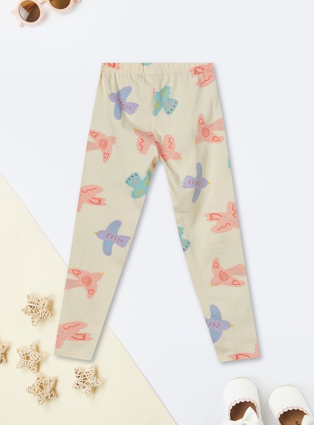 Girls Printed Leggings