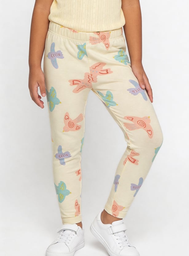 Girls Printed Leggings