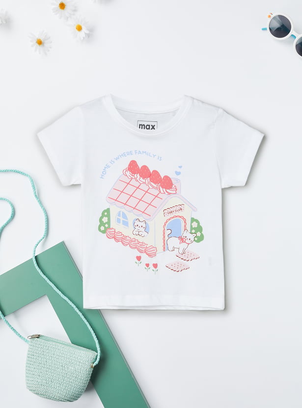 Girls Printed T-shirt