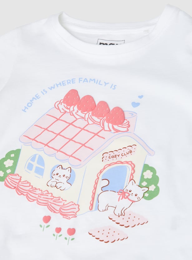 Girls Printed T-shirt