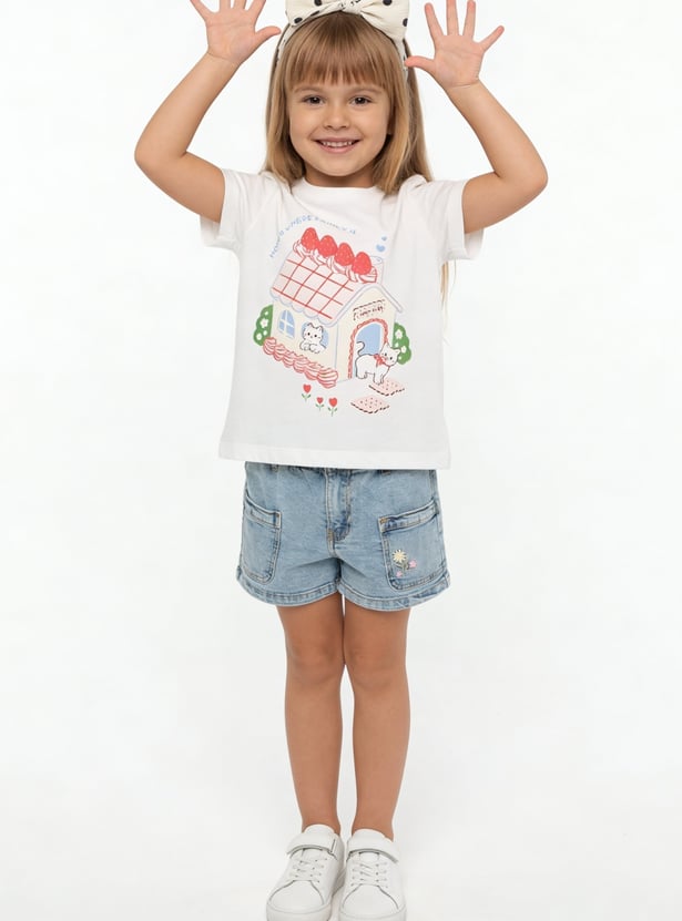 Girls Printed T-shirt