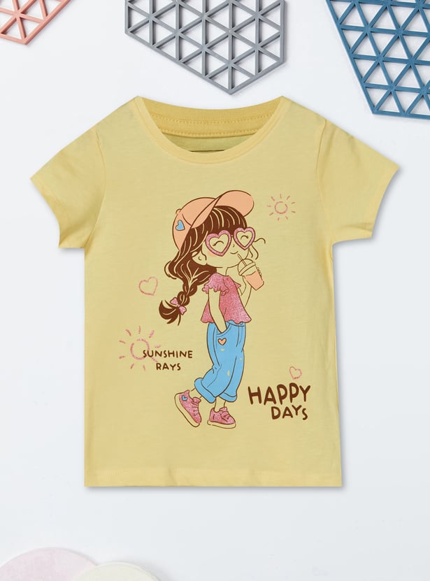 Girls Printed T-shirt