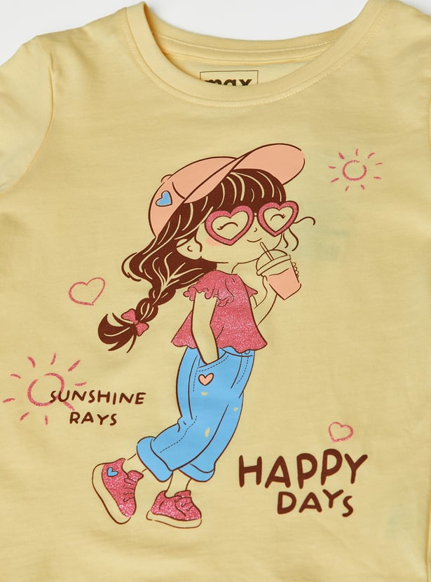 Girls Printed T-shirt