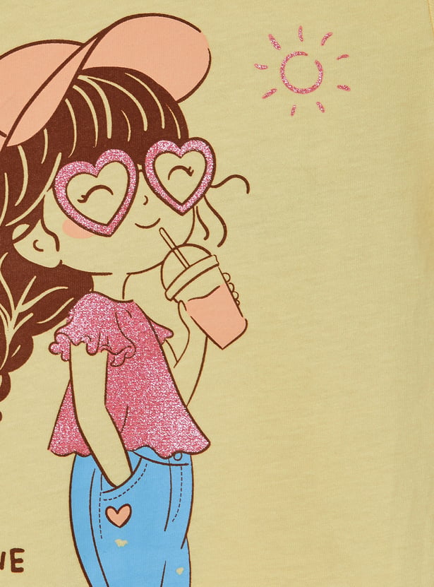 Girls Printed T-shirt