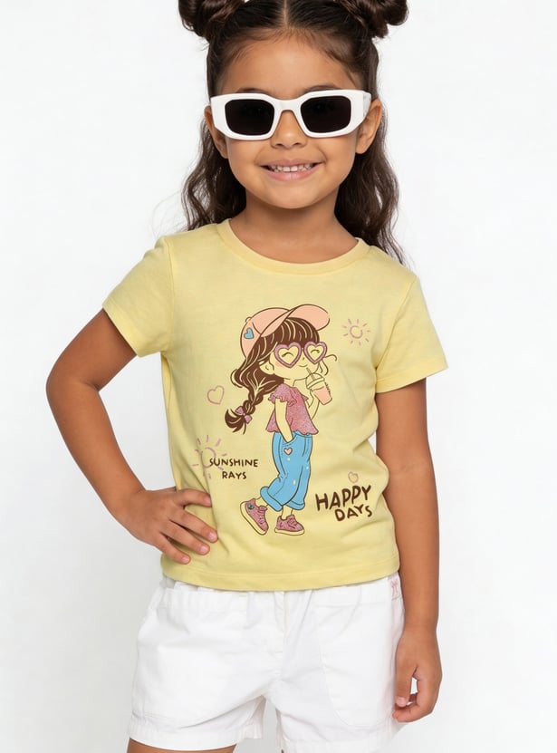 Girls Printed T-shirt