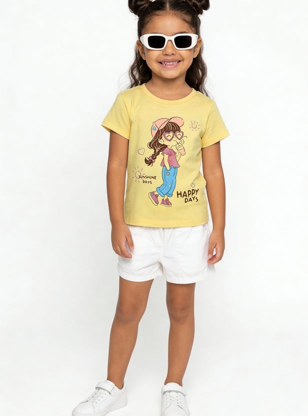Girls Printed T-shirt