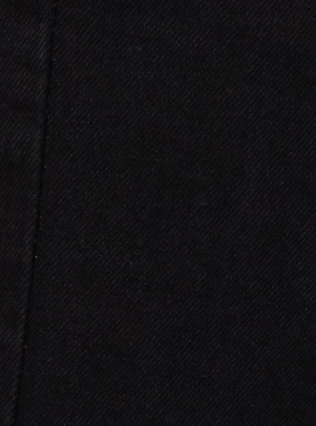 Women Solid Mid Rise Jeans
