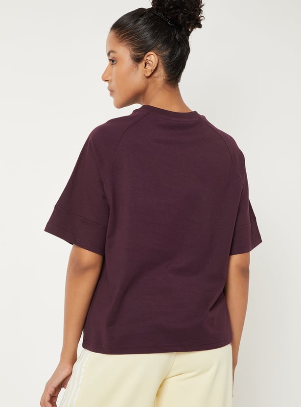 Women Embroidered Boxy T-shirt