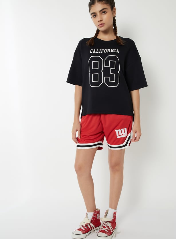 Women Typographic Print T-shirt