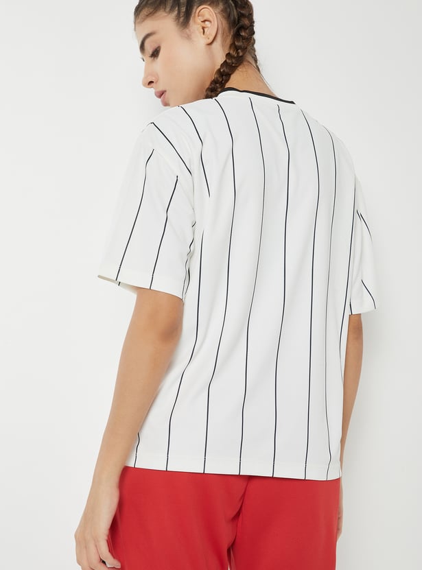 Women NFL Printed Boxy T-shirt
