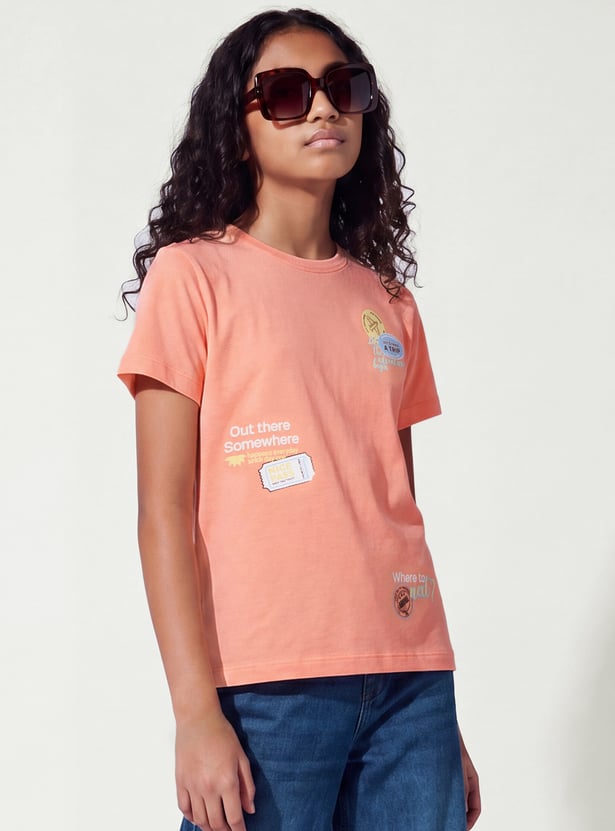 Girls Printed T-shirt