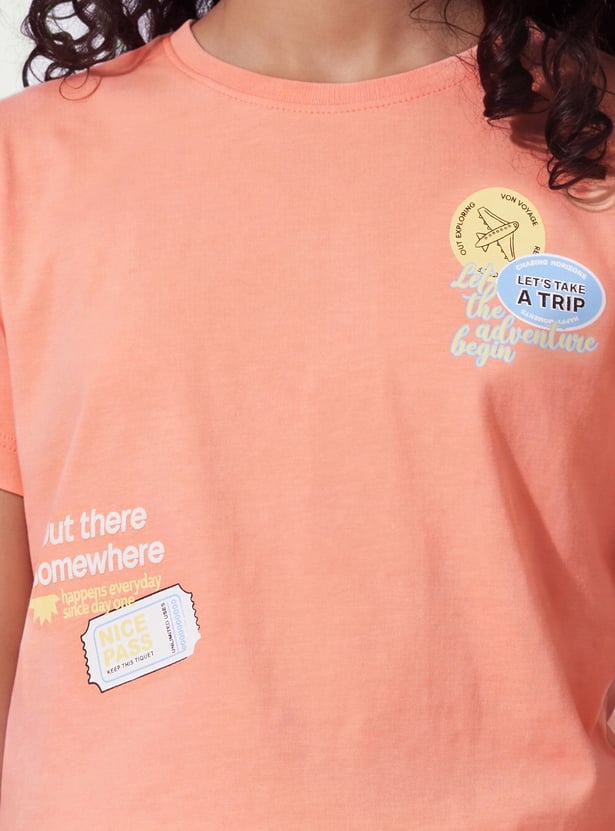 Girls Printed T-shirt