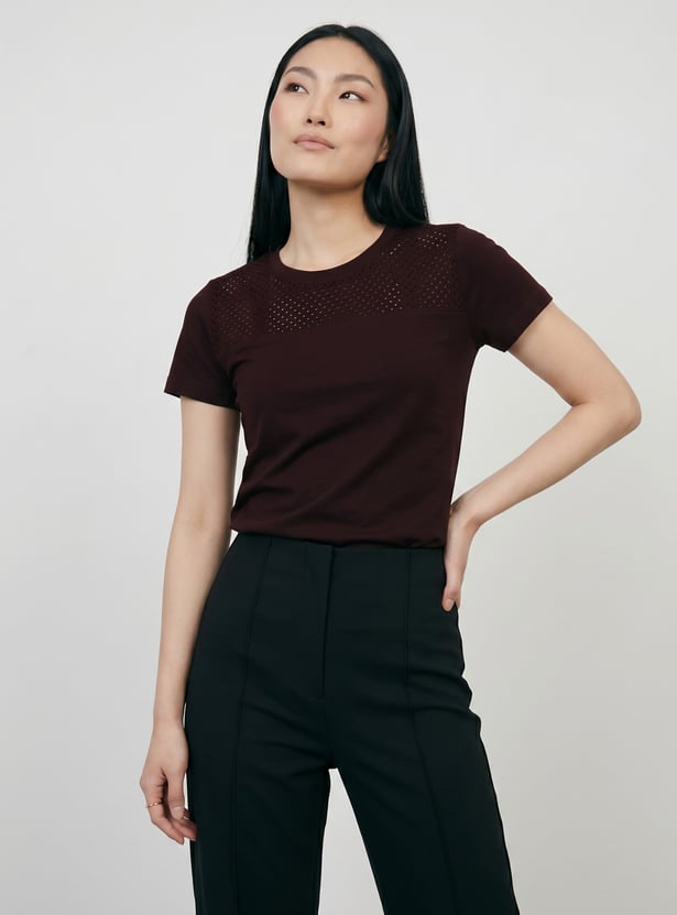 Women Mesh T-shirt