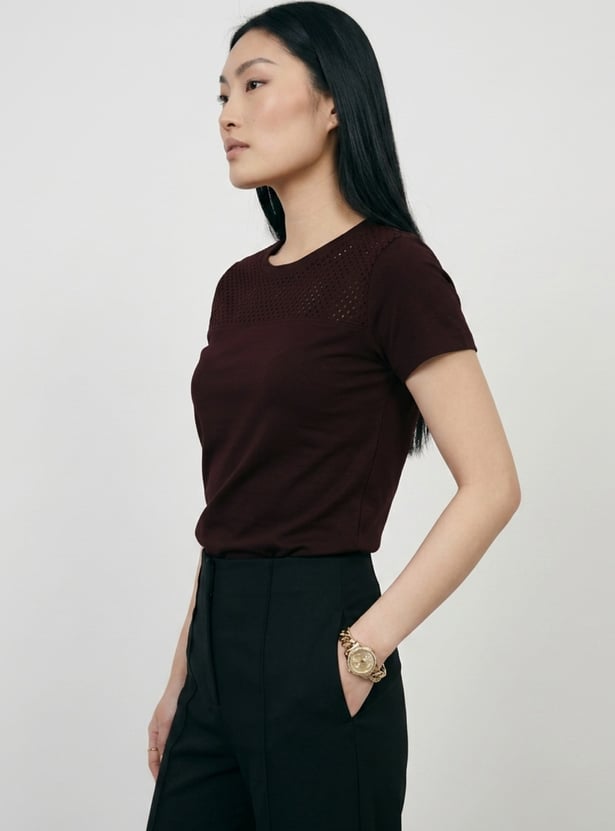 Women Mesh T-shirt